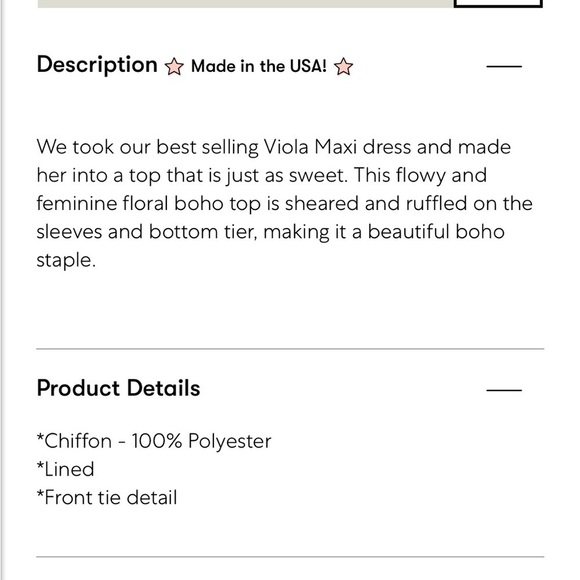 Show Me Your Mumu NWT Viola Peasant Top sz M - Picture 2 of 13